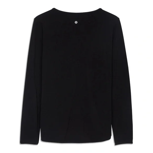 Lululemon full freedom black long sleeve top size 2 - Picture 4 of 6